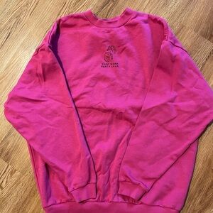 Pink Gymshark Crewneck size Small